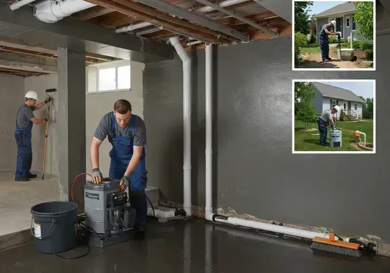 Basement Waterproofing and Flood Prevention process in Collinsville, IL